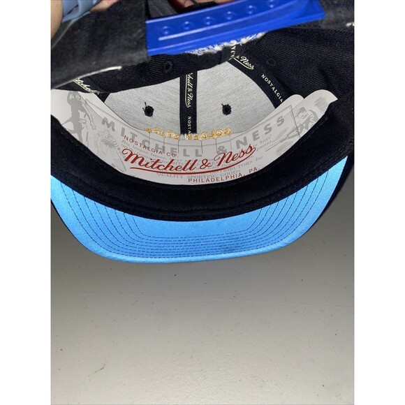 Mitchell Ness Golden State Warriors Adjustable SnapBack Black Hardwood Classics - Picture 6 of 6